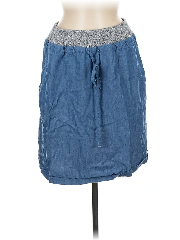 Pre-owned Daughters Of The Liberation Casual Skirt In Blue