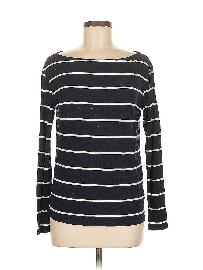 BASICS Pre-owned Long Sleeve T-shirt In Black