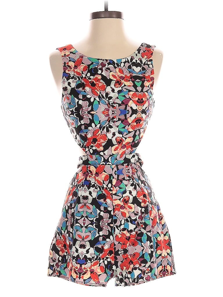 Pre-owned Nbd X The Naven Twins Romper In Blue