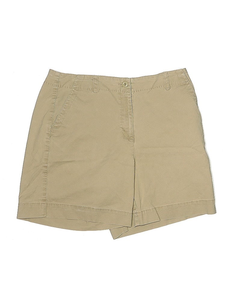 Pre-owned Talbots Khaki Shorts In Brown