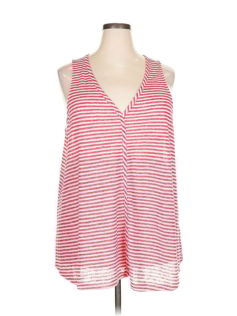 Pre-owned Torrid Sleeveless Blouse In Red