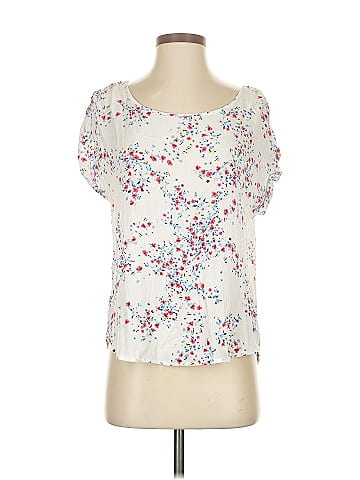 Pink Rose Short Sleeve Blouse (view 1)
