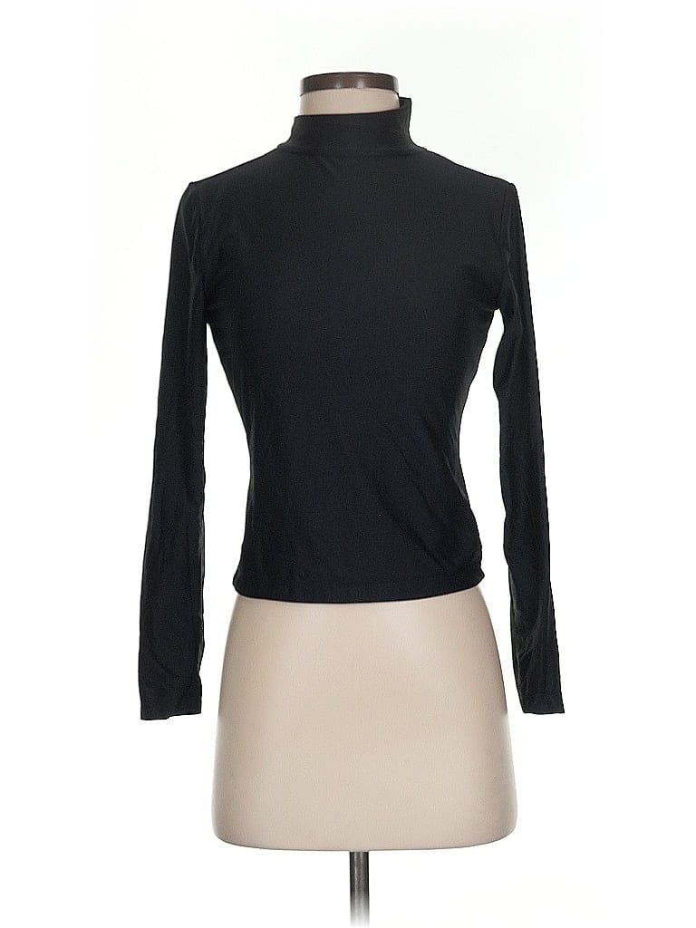 Pre-owned Wild Fable Turtleneck Sweater In Black