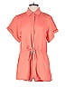 Assorted Brands Solid Orange Romper Size S - photo 1