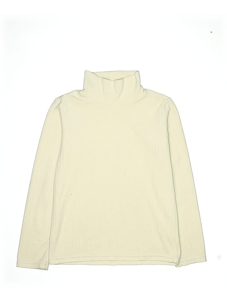 Click to view more detailed imagery on our partner's website Pre-owned Uniqlo Kids' Long Sleeve Turtleneck In White