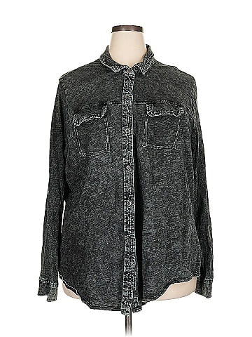 Rock & Republic Long Sleeve Button-Down Shirt (view 1)