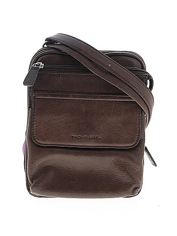 Fossil Leather Crossbody Bag (view 1)