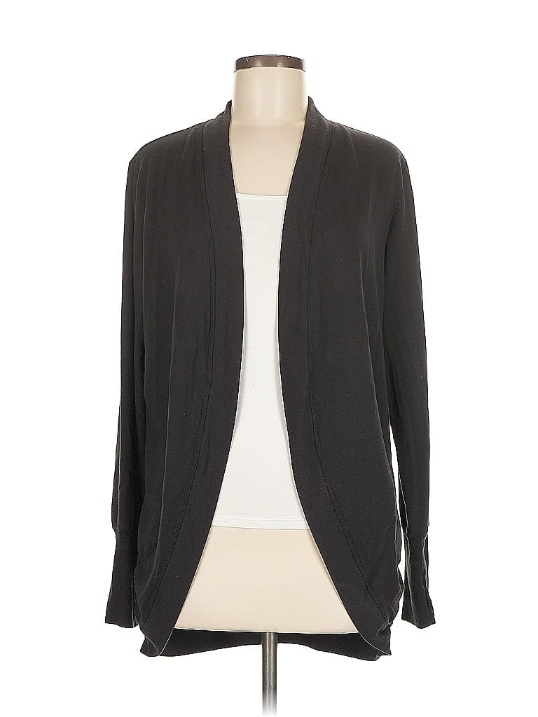 Pre-owned Ideology Cardigan Sweater In Black