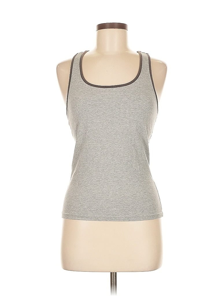 Pre-owned Old Navy Tank Top Gray Halter Neckline Tops