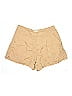 A.L.C. Solid Tan Khaki Shorts Size 6 - photo 1