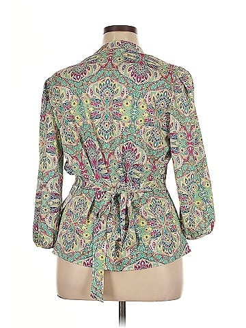 Sunny Leigh 3/4 Sleeve Blouse (view 2)
