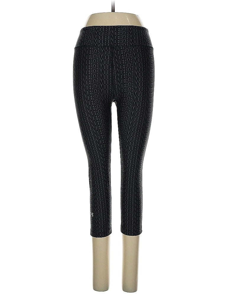 Pre-owned Under Armour Active Pants In Black