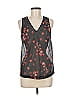 A New Day 100% Polyester Black Sleeveless Blouse Size M - photo 1