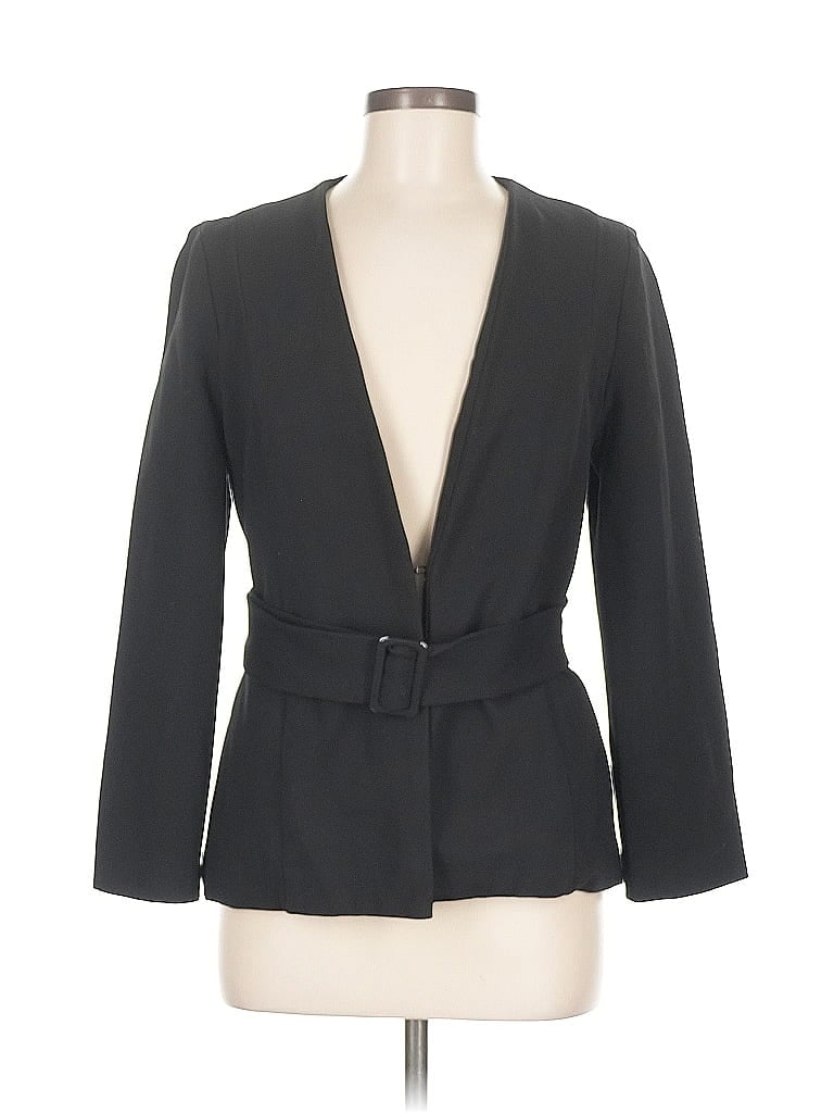 Pre-owned Krisa Blazer Jacket In Gray