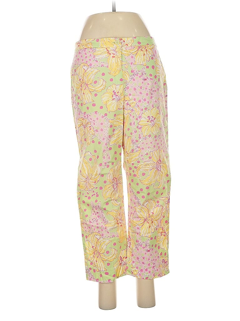 Pre-owned Lilly Pulitzer Casual Pants In Yellow