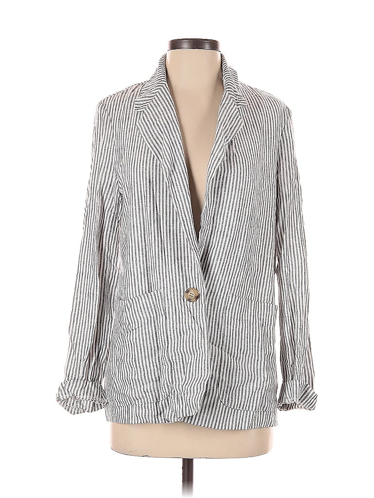 Pre-owned A New Day Blazer Jacket In Gray