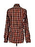 J.Crew Plaid Orange Long Sleeve Button-Down Shirt Size S - photo 2