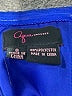 Aqua 100% Polyester Blue Cocktail Dress Size 6 - photo 3