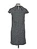 Santana 100% Polyester Tweed Gray Casual Dress Size EU 36 / US 6 - photo 2