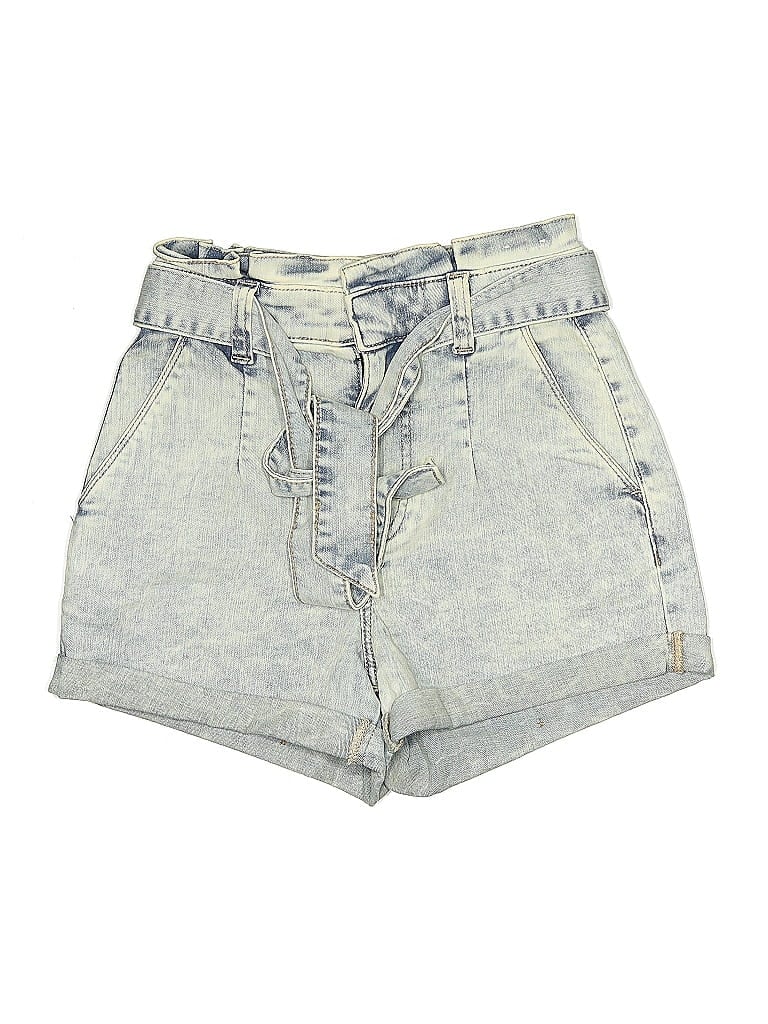 Pre-owned Express Denim Shorts In Gray
