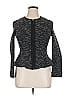 Nanette Lepore Gray Black Jacket Size 10 - photo 1