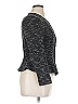 Nanette Lepore Gray Black Jacket Size 10 - photo 4