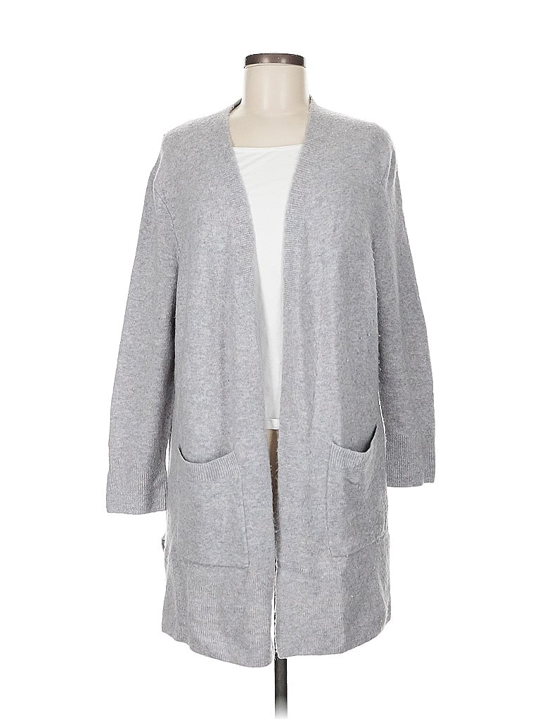 Pre-owned Madewell Cardigan Sweater In Gray