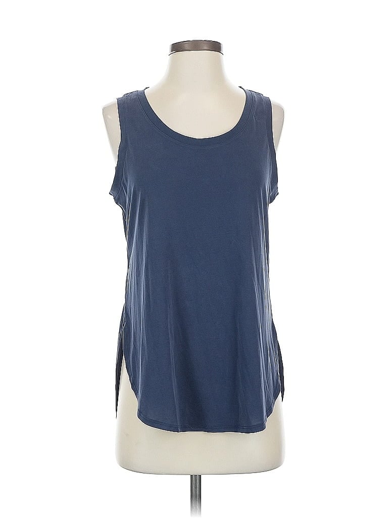Pre-owned Banana Republic Sleeveless T-shirt In Blue