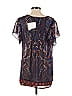 Joie Blue Short Sleeve Blouse Size S - photo 2
