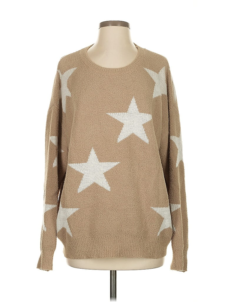 Pre-owned Andree By Unit Pullover Sweater In Brown