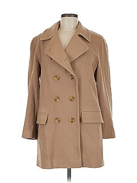 ジャケット・アウター carol shoppe GRANPA WOOL COAT IN KHAKI carol shoppe GRANPA WOOL COAT IN KHAKI