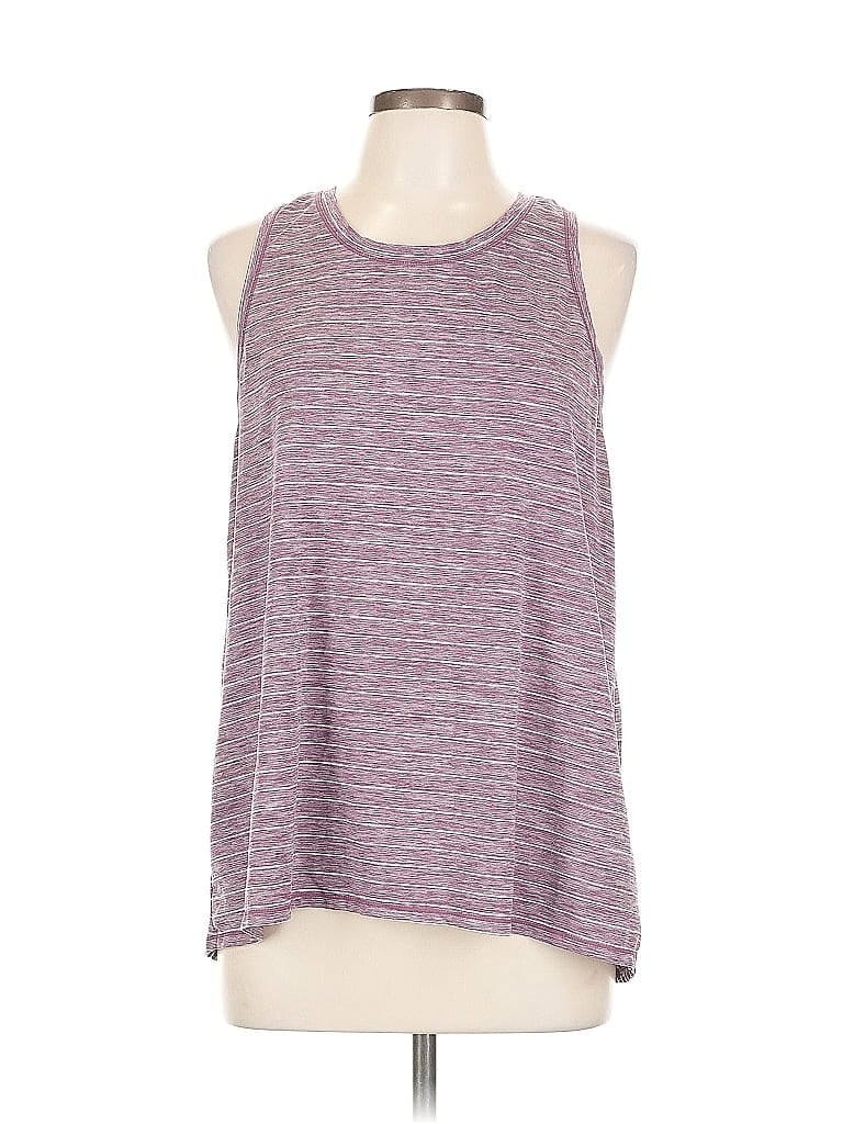 Pre-owned Gap Fit Sleeveless Top Burgundy Halter Neckline Tops