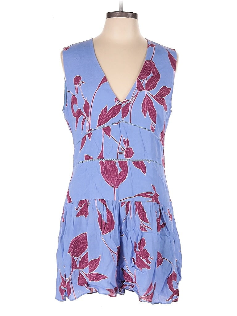 Pre-owned Thakoon Collective Romper In Blue