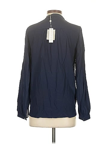 Trina Turk Long Sleeve Silk Top (view 2)