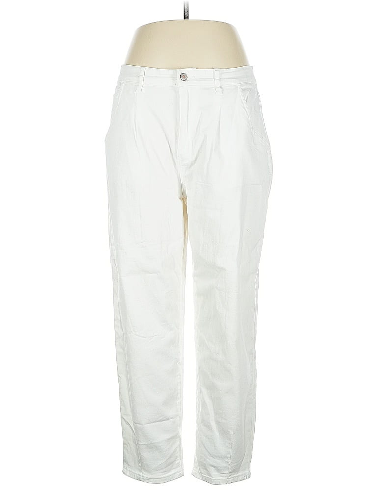 Pre-owned Unbranded Jeans In White