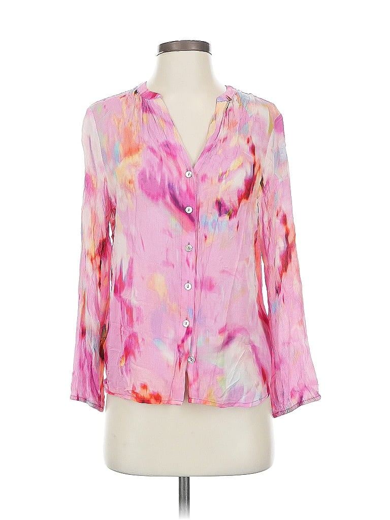 Click to view more detailed imagery on our partner's website Pre-owned Liverpool Los Angeles 3/4 Sleeve Blouse In Pink