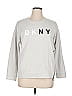 DKNY Silver Sweatshirt Size XL - photo 1