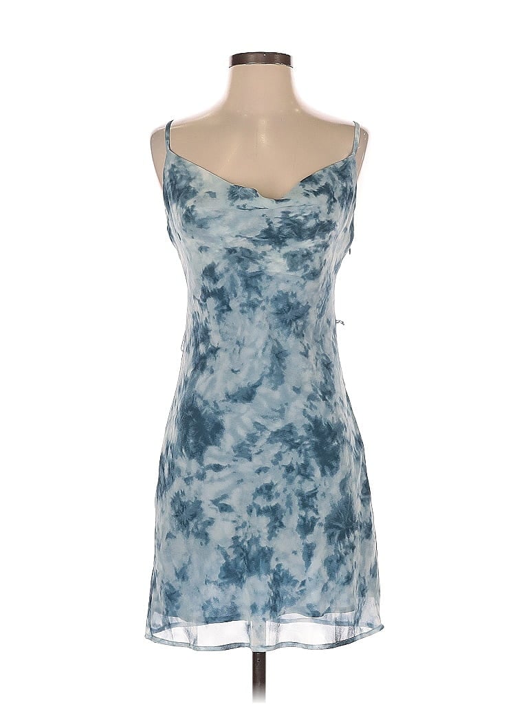 Style Rack Casual Dress In Blue