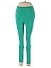 Elizabeth & Clarke Solid Green Black Active Pants Size 6 - photo 1