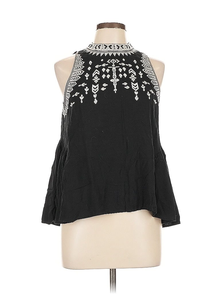 Click to view more detailed imagery on our partner's website Pre-owned Forever 21 Sleeveless Blouse In Black