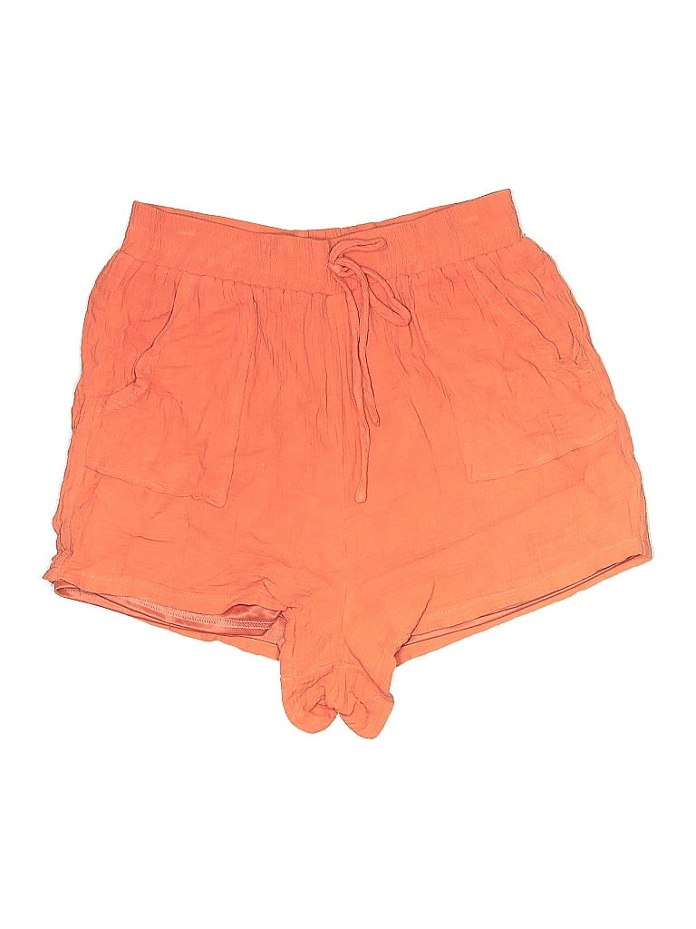 Pre-owned She + Sky Shorts In Orange
