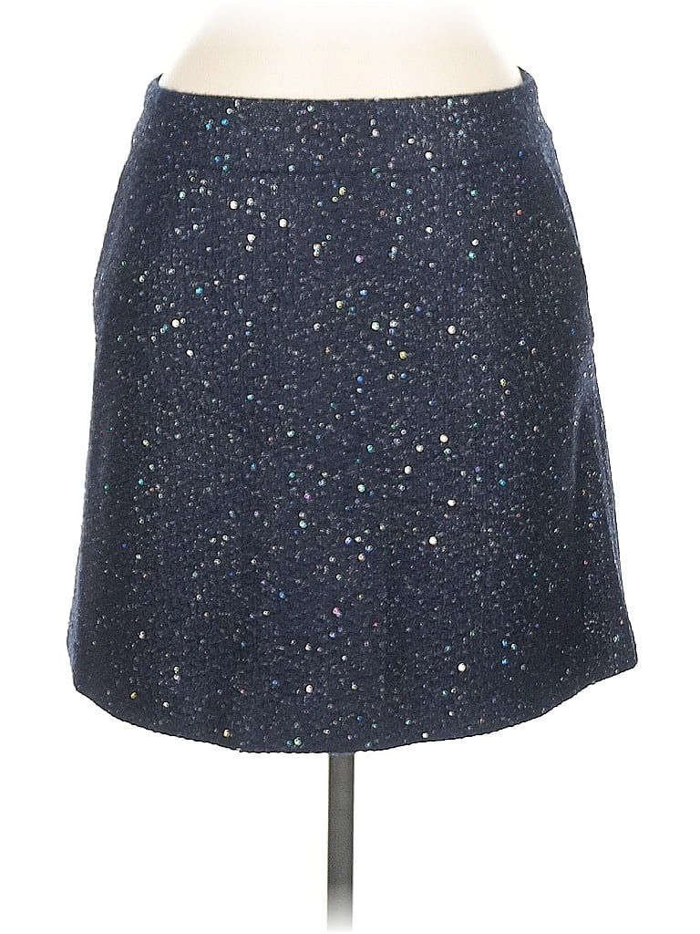 Pre-owned Ann Taylor Loft Casual Skirt In Blue