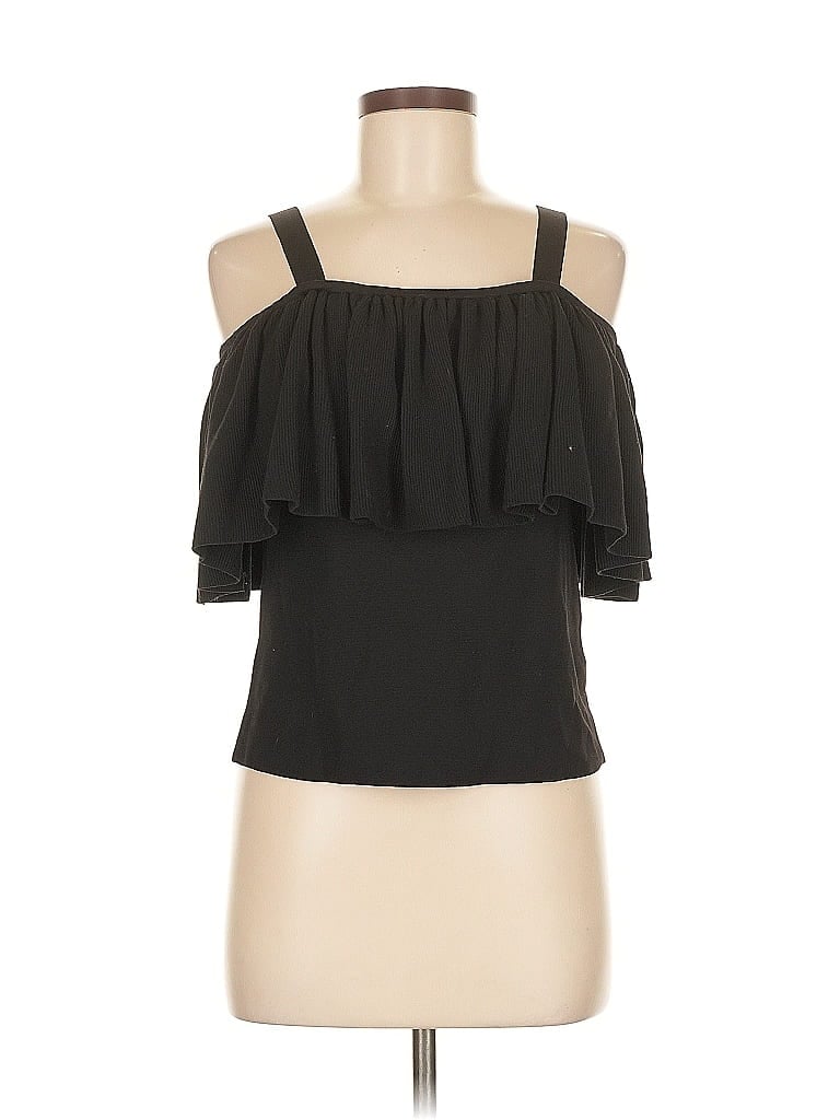 Pre-owned H&m Cardigan Sweater In Black