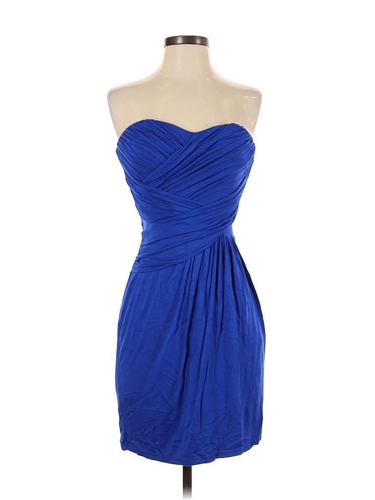 Pre-owned Express Cocktail Dress In Blue