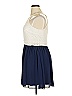 By & By 100% Polyester Blue Cocktail Dress Size 15 - photo 5