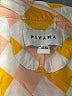 Piyama 100% Rayon Orange 3/4 Sleeve Blouse Size XS - photo 7