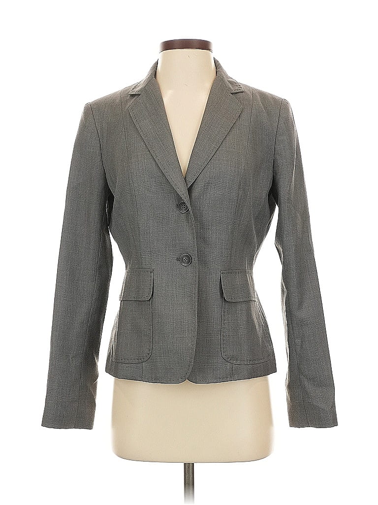 Pre-owned Calvin Klein Blazer Jacket In Gray