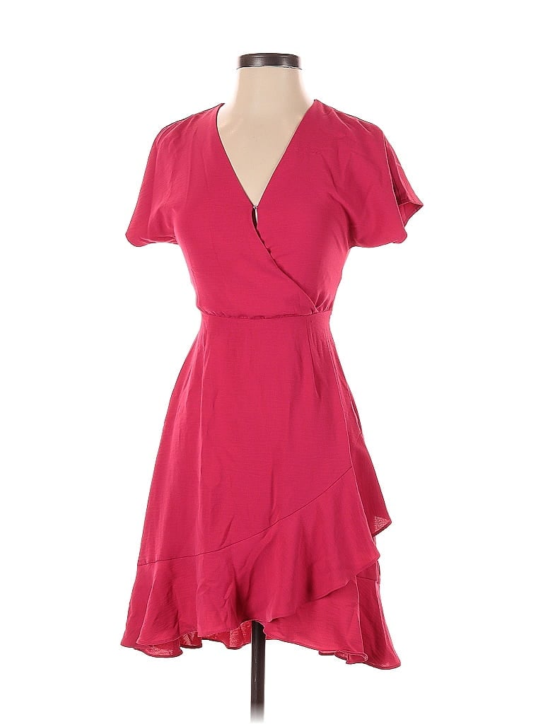 Pre-owned Express Outlet Cocktail Dress In Red