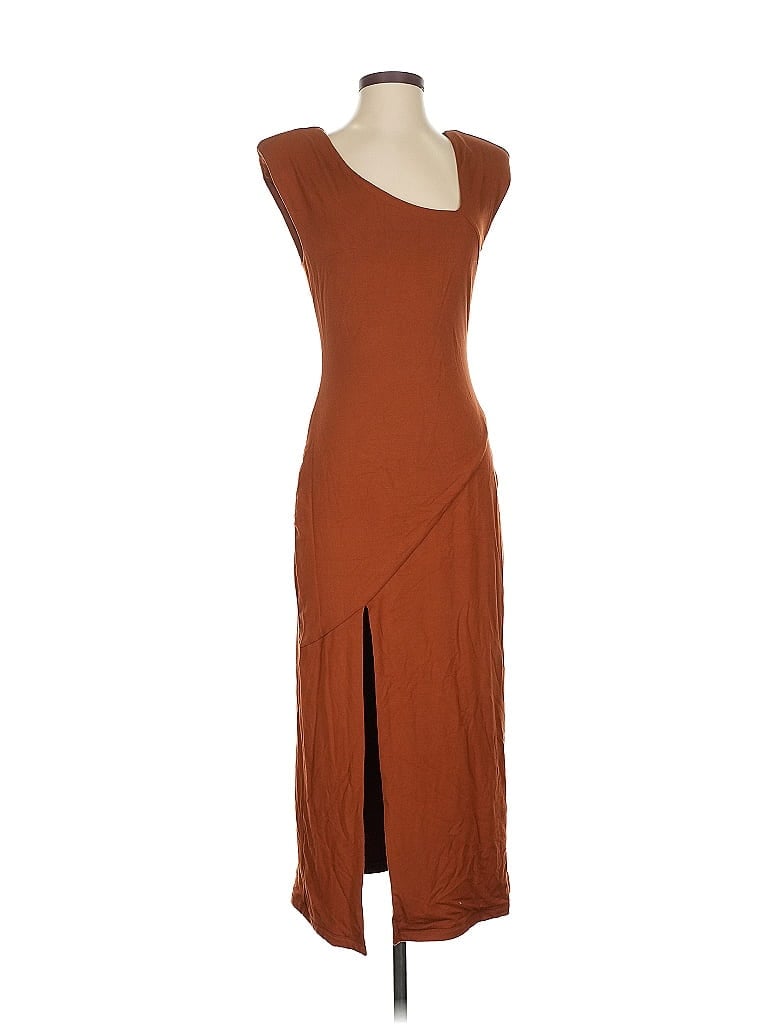 Click to view more detailed imagery on our partner's website Pre-owned Good American Casual Dress In Brown
