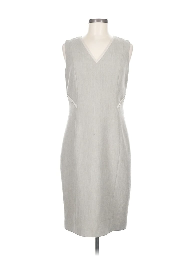 Click to view more detailed imagery on our partner's website Pre-owned T Tahari Casual Dress In Gray